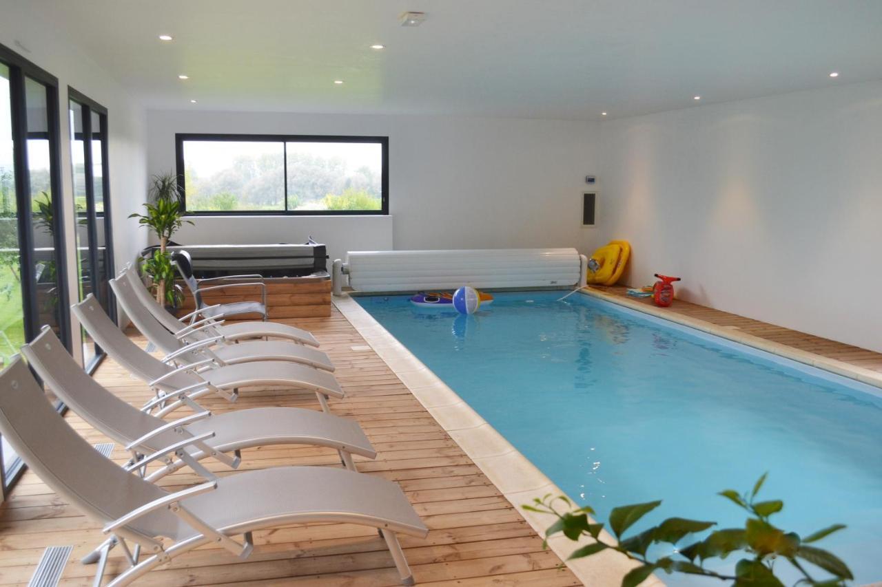 Piscine Interieure Privee Chauffee Toute L Annee Et Spa St Martin Saint-Martin-l'Hortier المظهر الخارجي الصورة